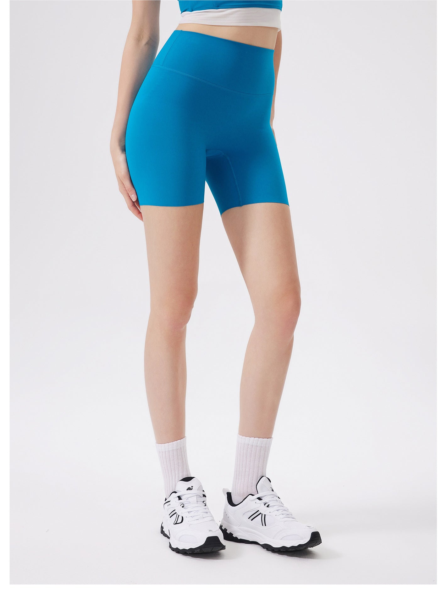Seamless yoga shorts