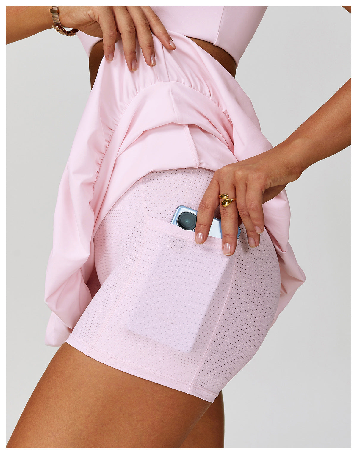 Balloon hem skort