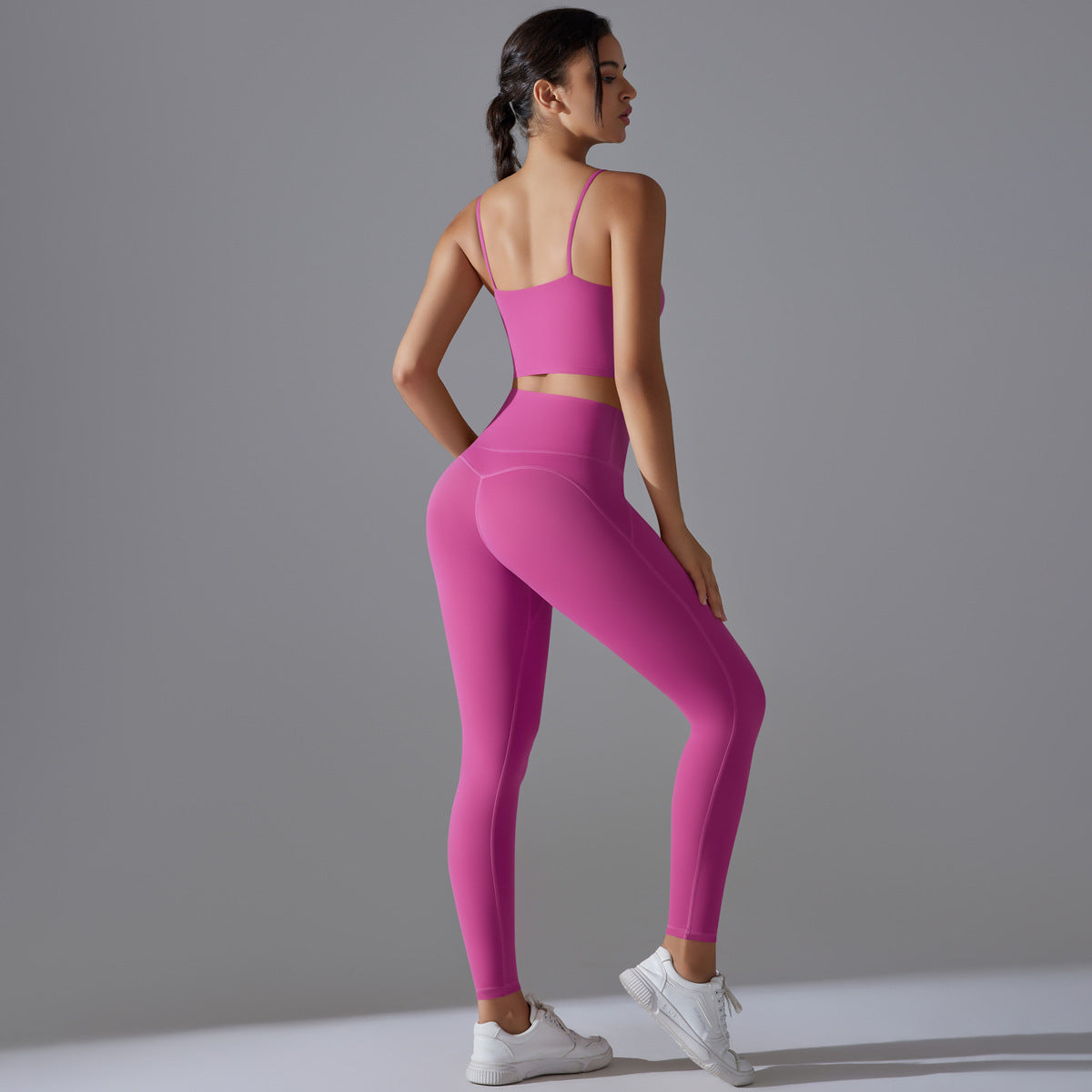 Quick dry two piece fitness set