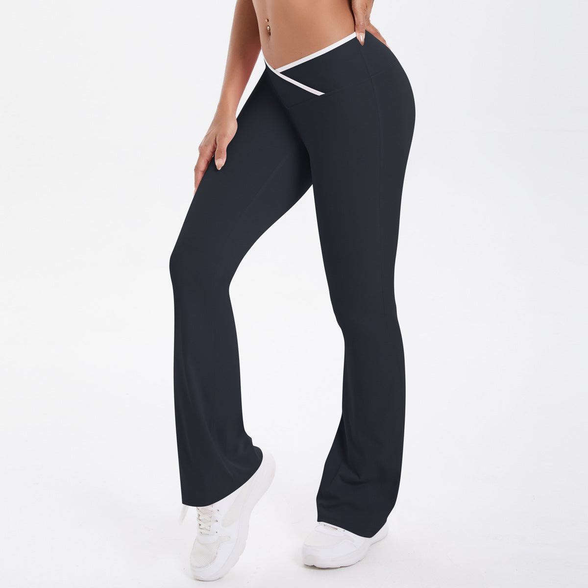 Cross waist Trousers