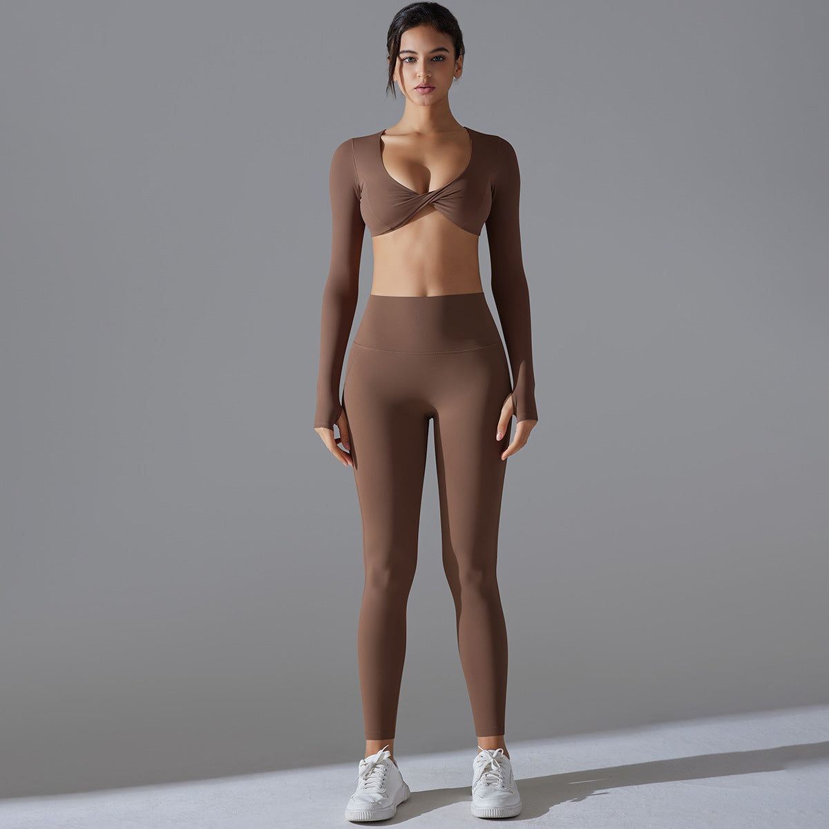 Matching two piece fitness set