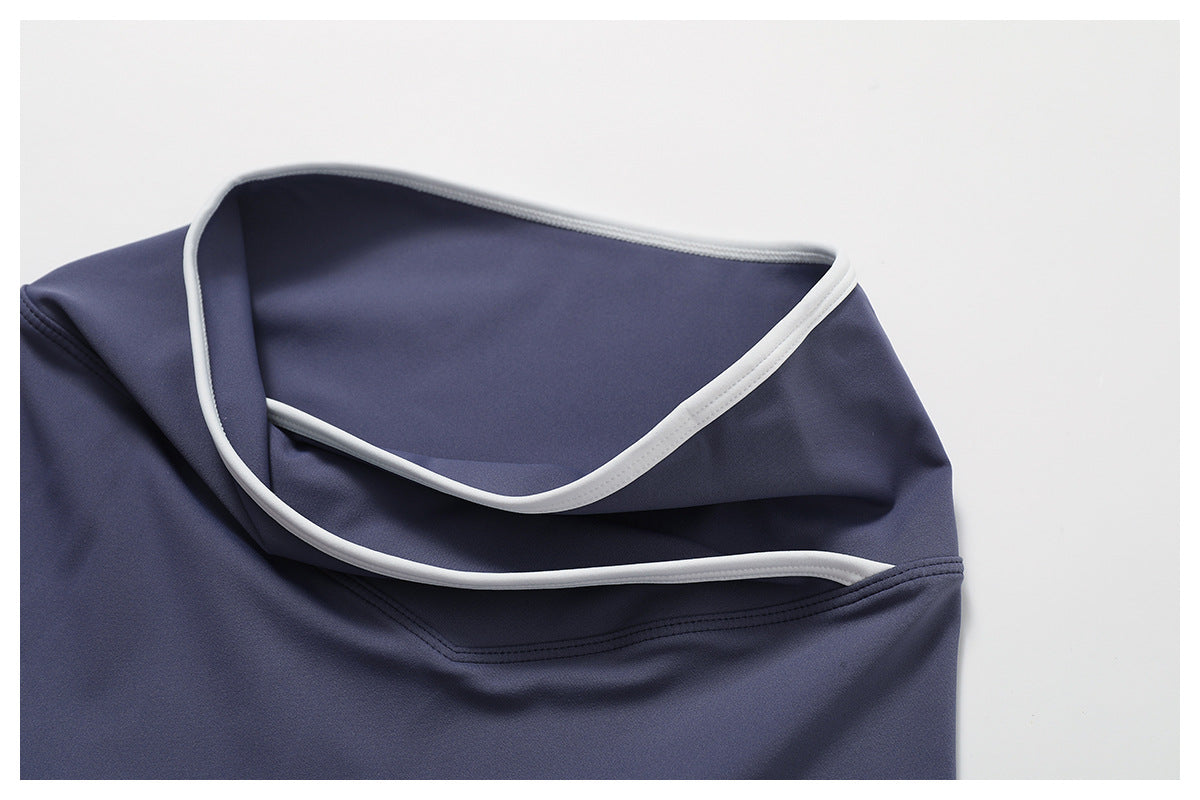 Cross waist fitness hot pants