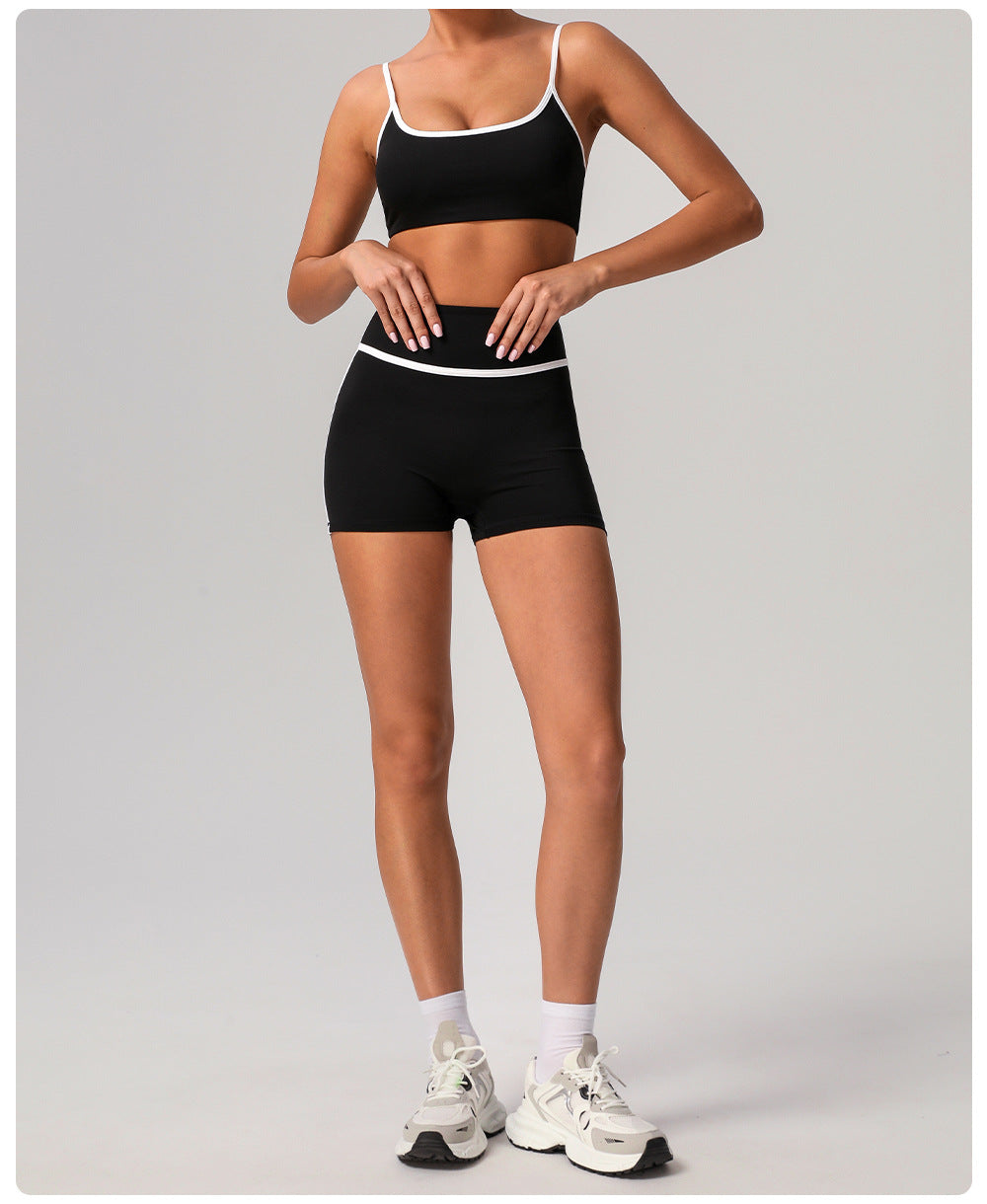 Contrast piping fitness set