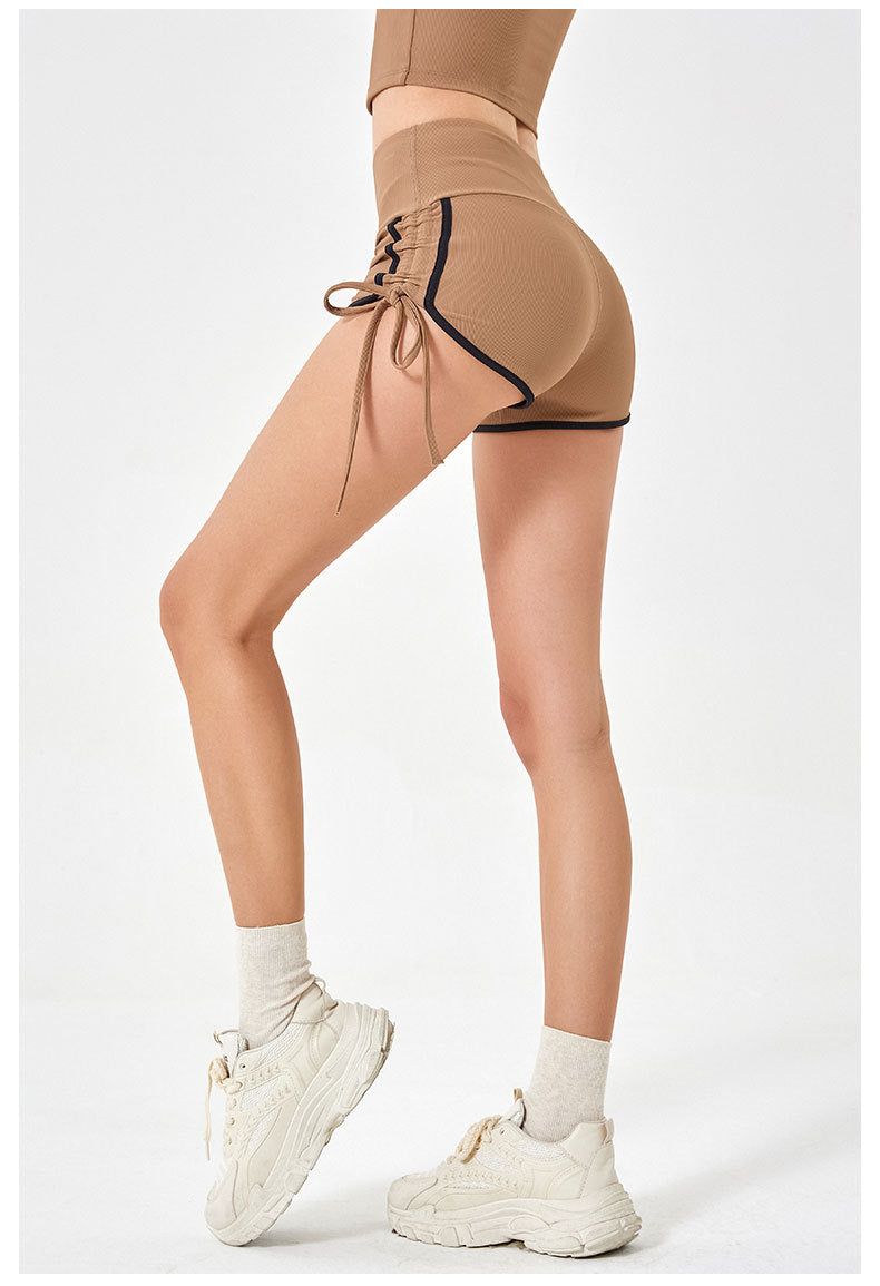 hot pants with drawstrings