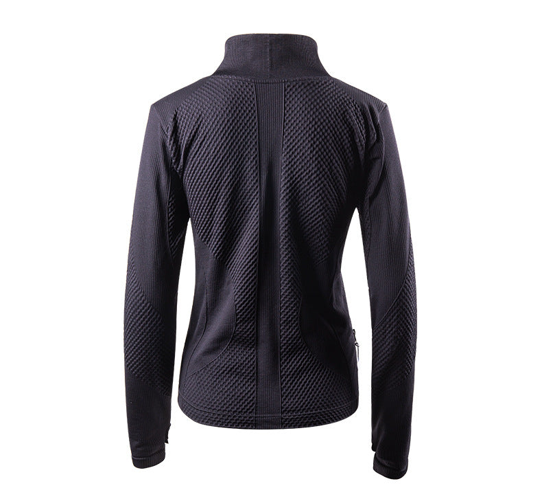 Fleece lined fitness top