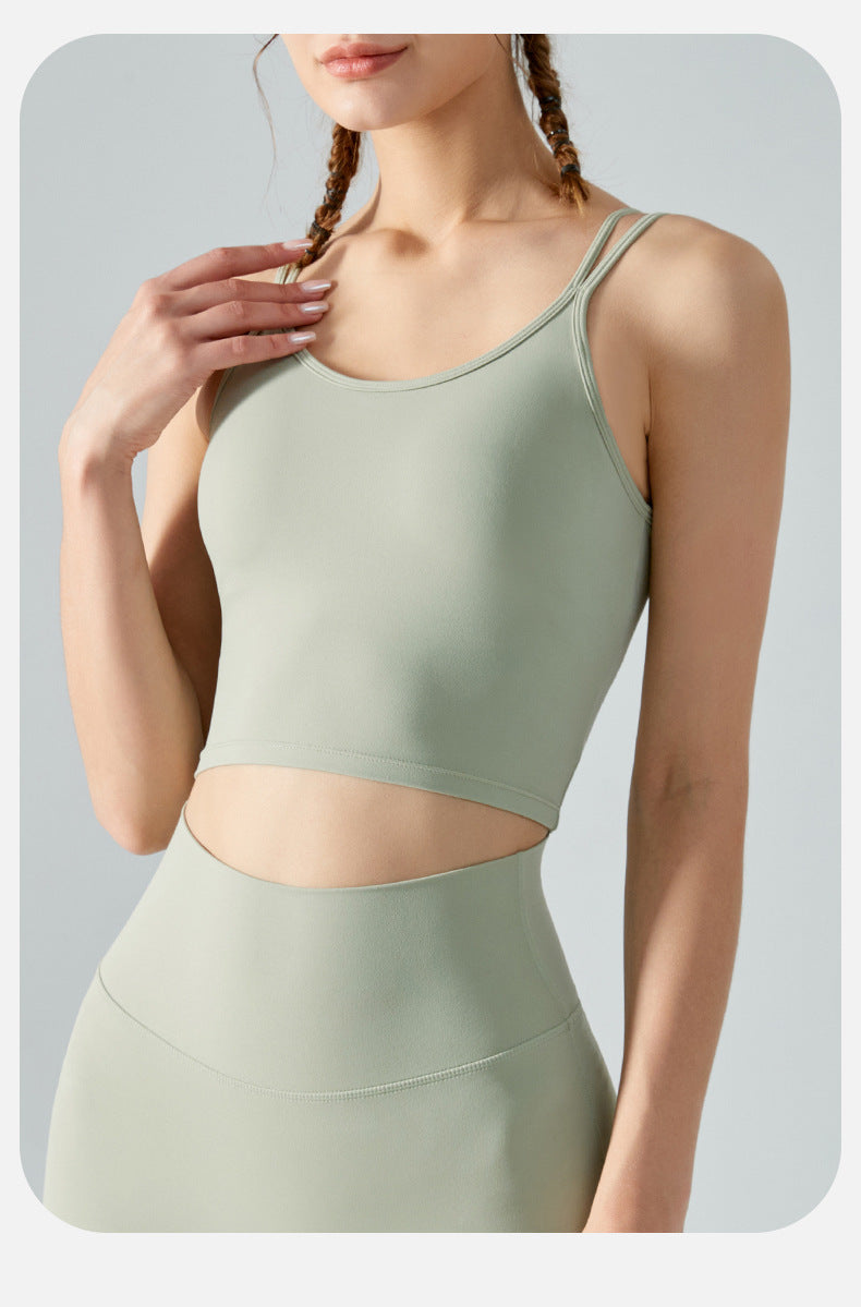 High support running vest