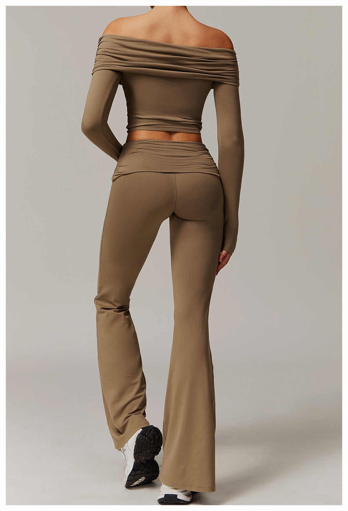 Brushed trousers
