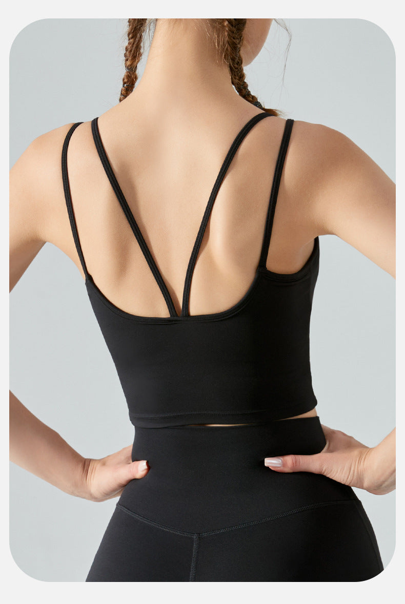 High support running vest