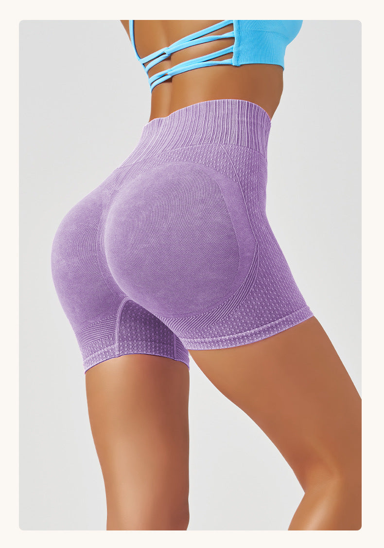 Ribbed hot pants