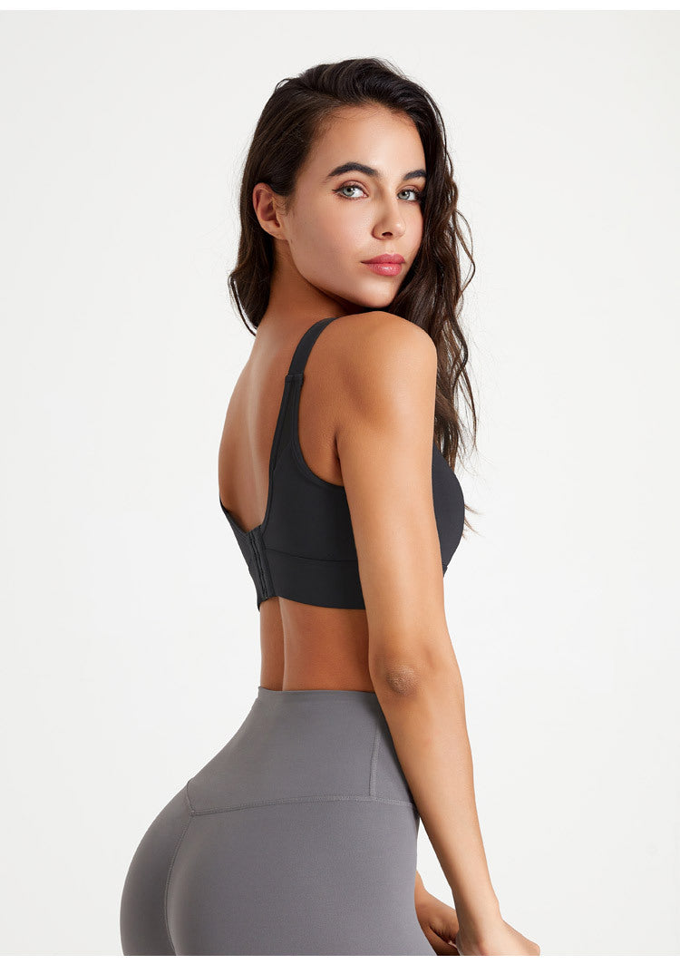 U neck sports bra