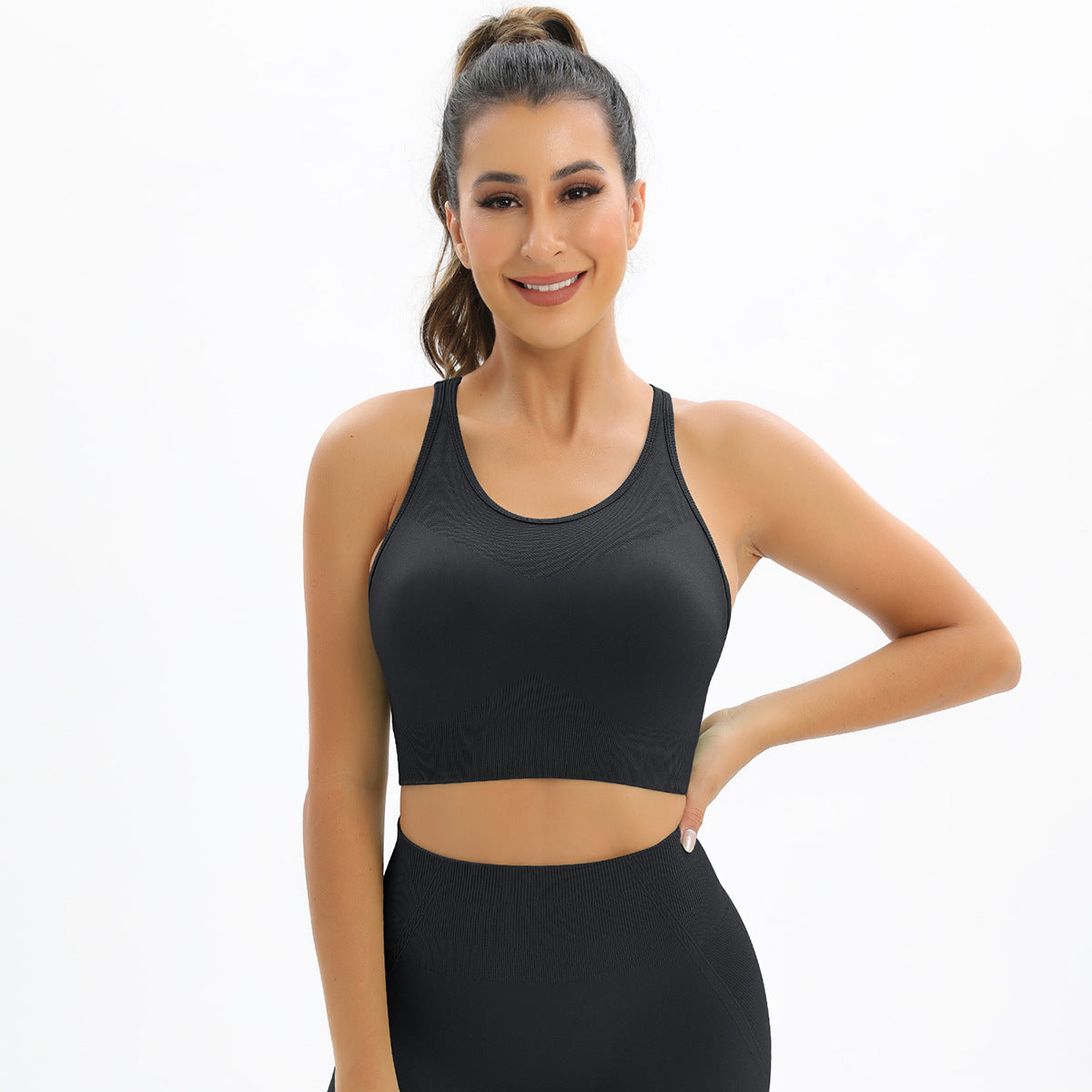 Push up sports bra