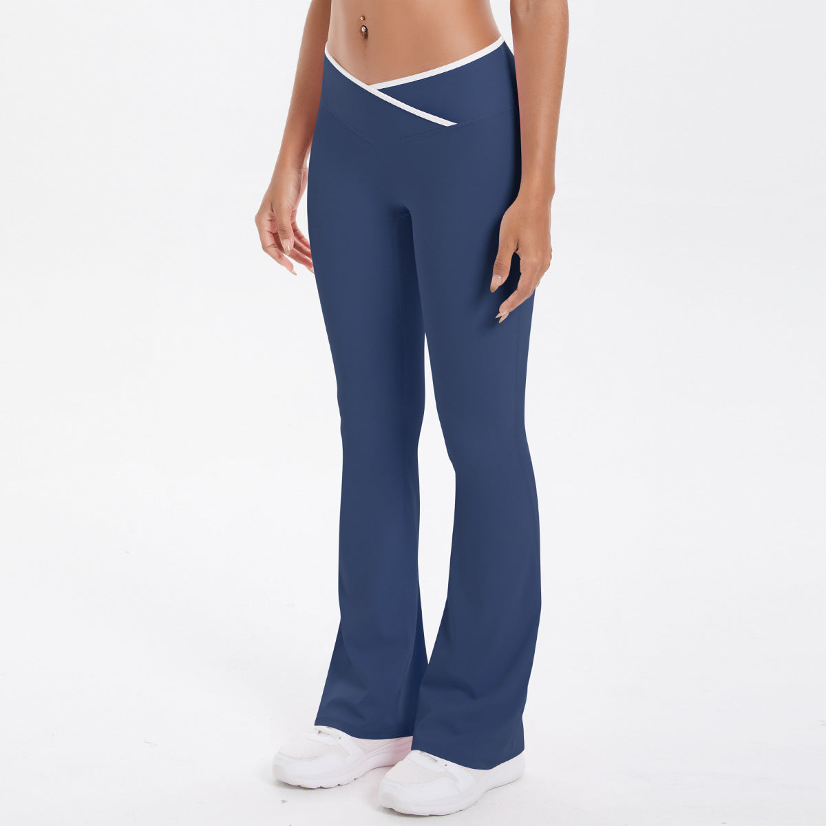 Cross waist Trousers