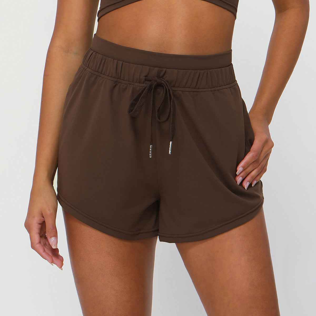 Running shorts with pockets