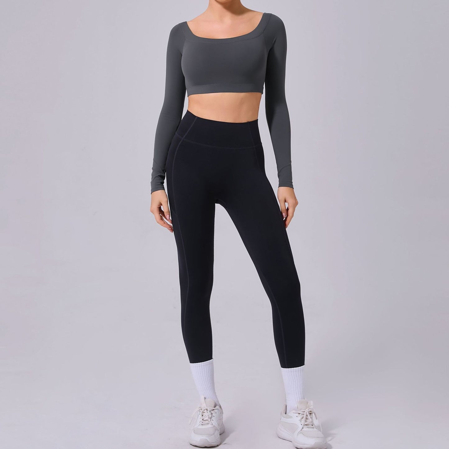 Off shoulder full sleeve top