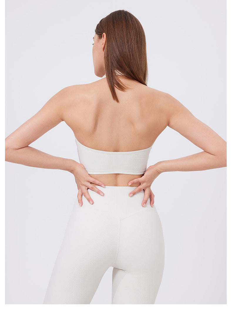 Halter neck running vest