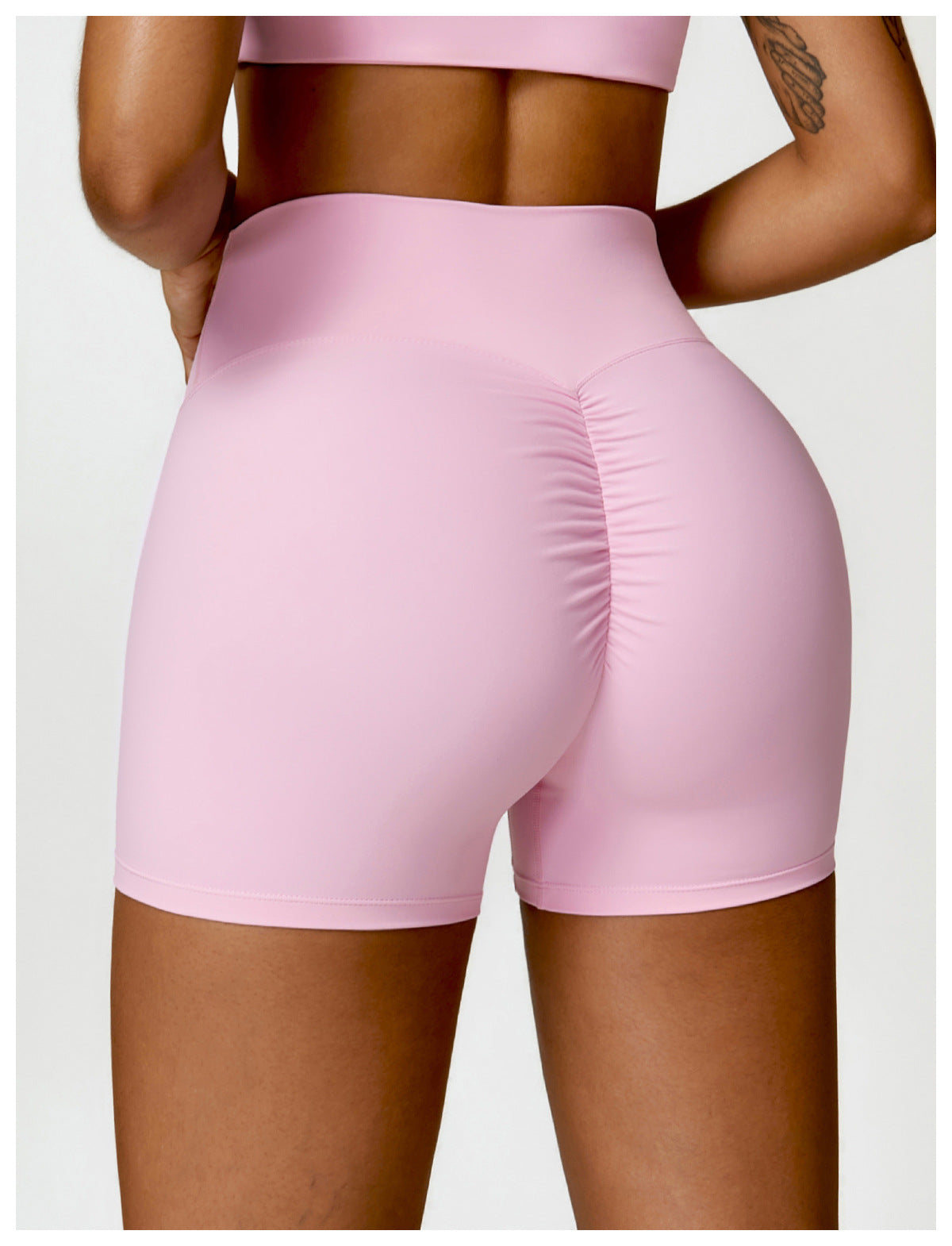 Brushed back shaping hot pants