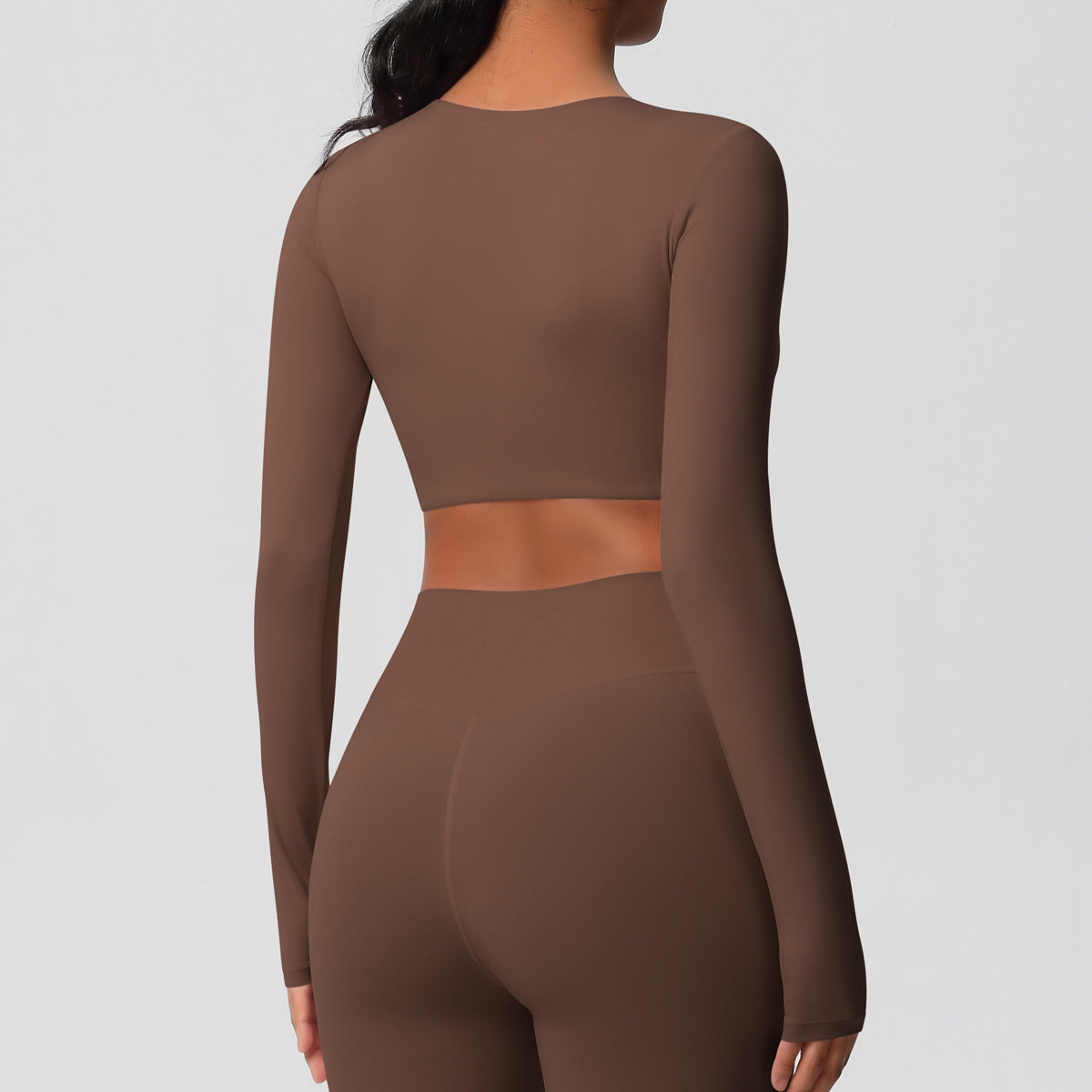 Brushed full sleeve top