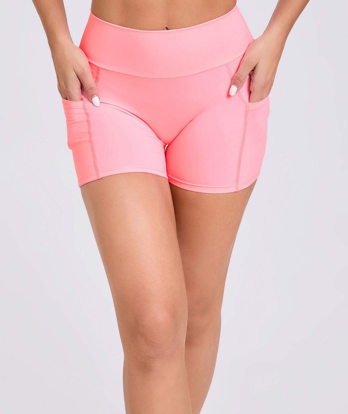 Ruched back hot pants