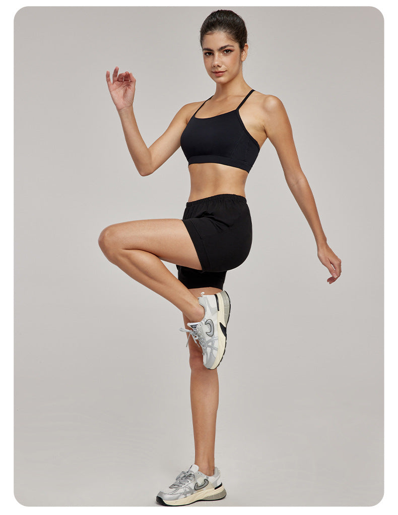 Soft feel running shorts