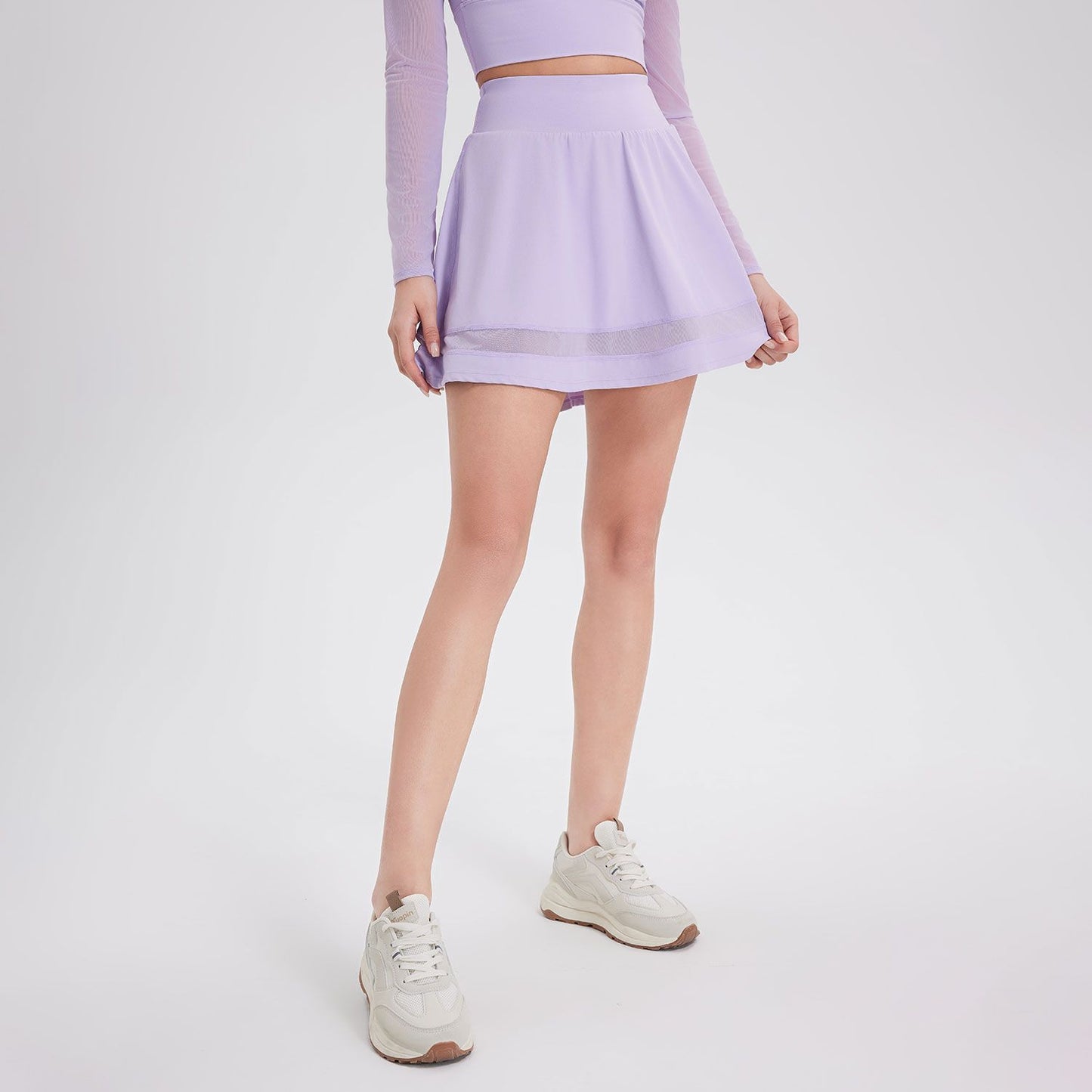 Quick dry fitness skirt