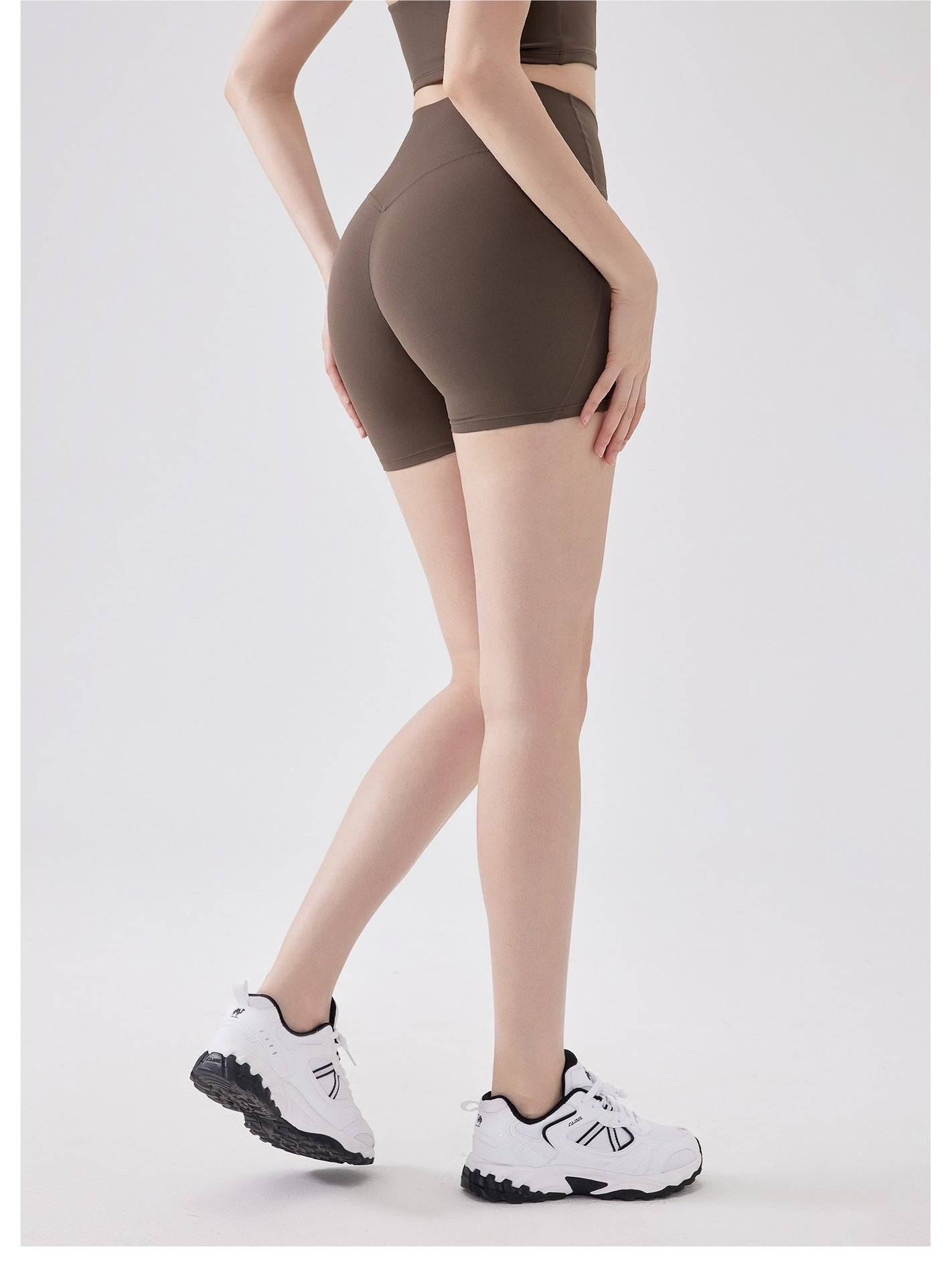 High rise hot pants