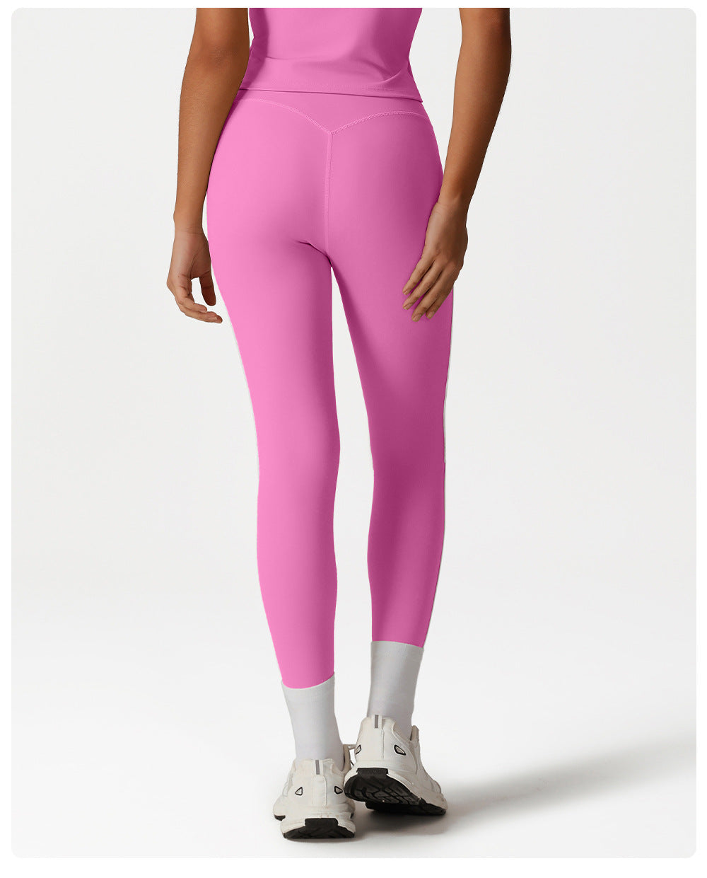 Contrast trim leggings