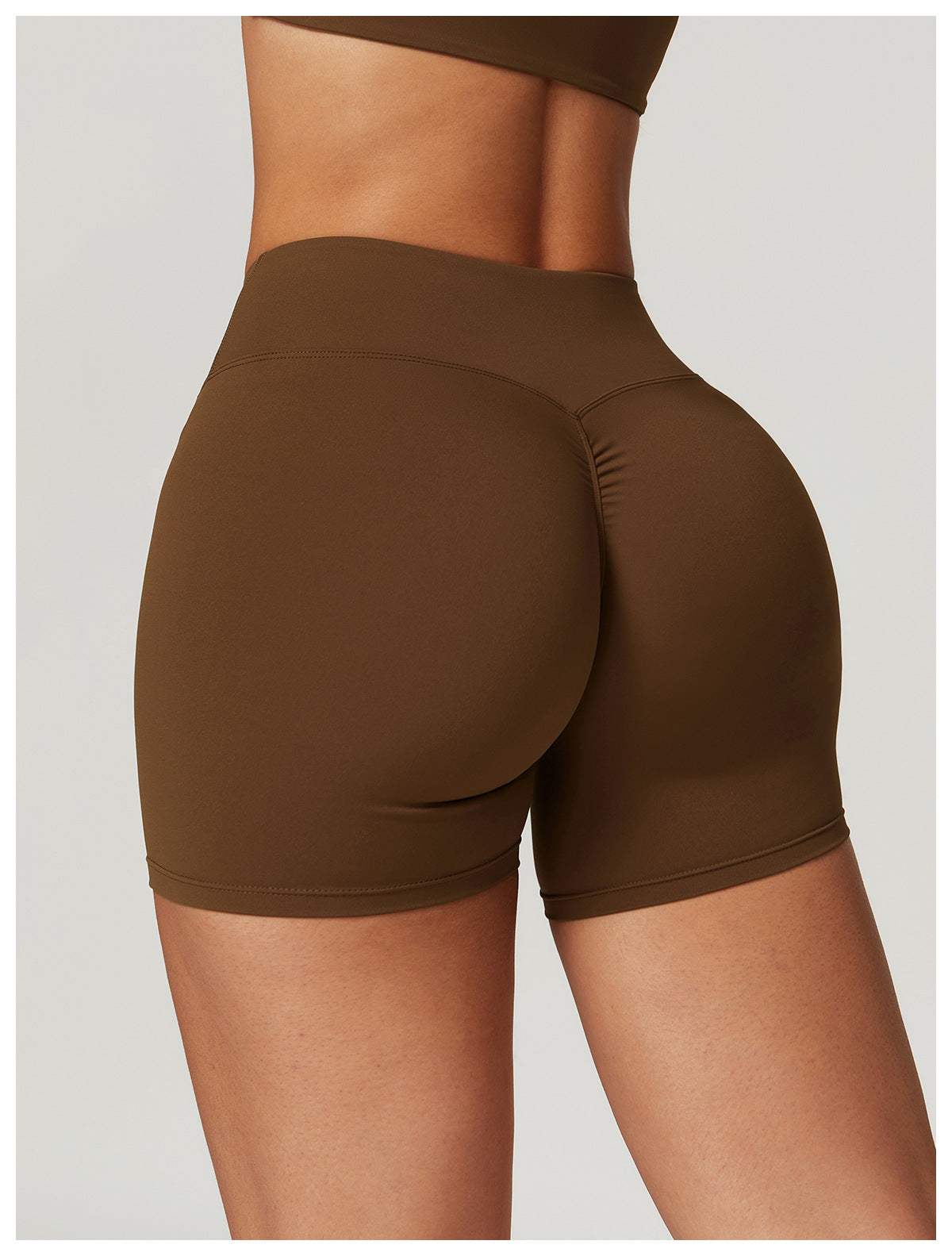 V waist hot pants