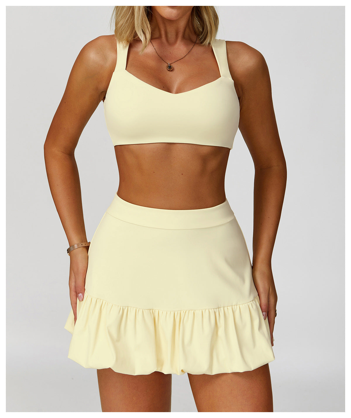 Balloon hem skort