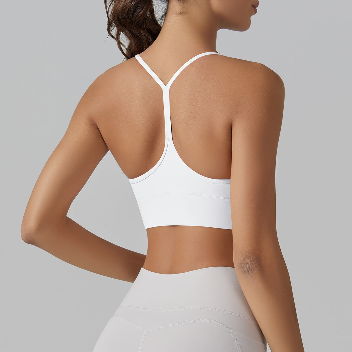 Seamless sports bra