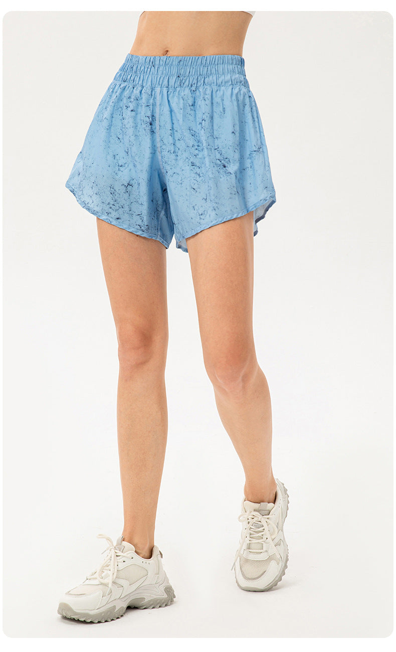 Printed running shorts