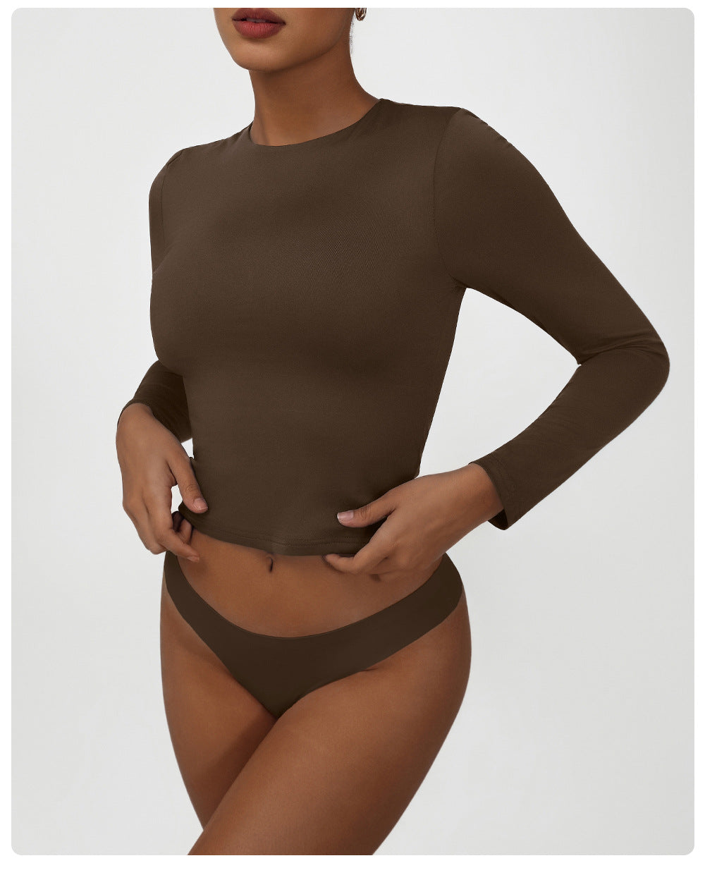 Slim fit full sleeve top
