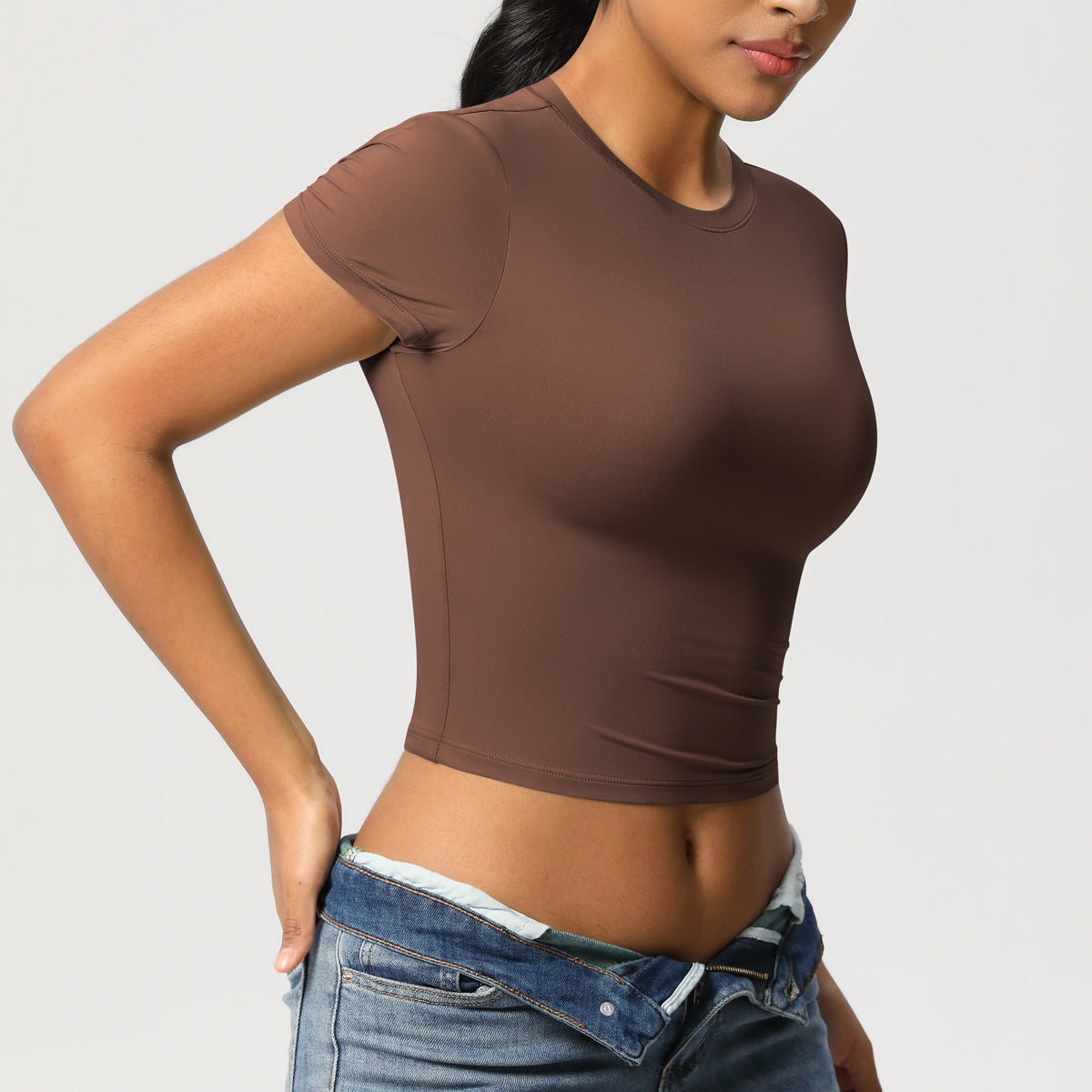 Quick drying fitness top