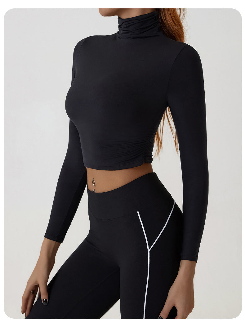 Full sleeve cropped top