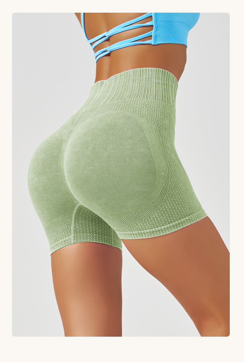 Ribbed hot pants