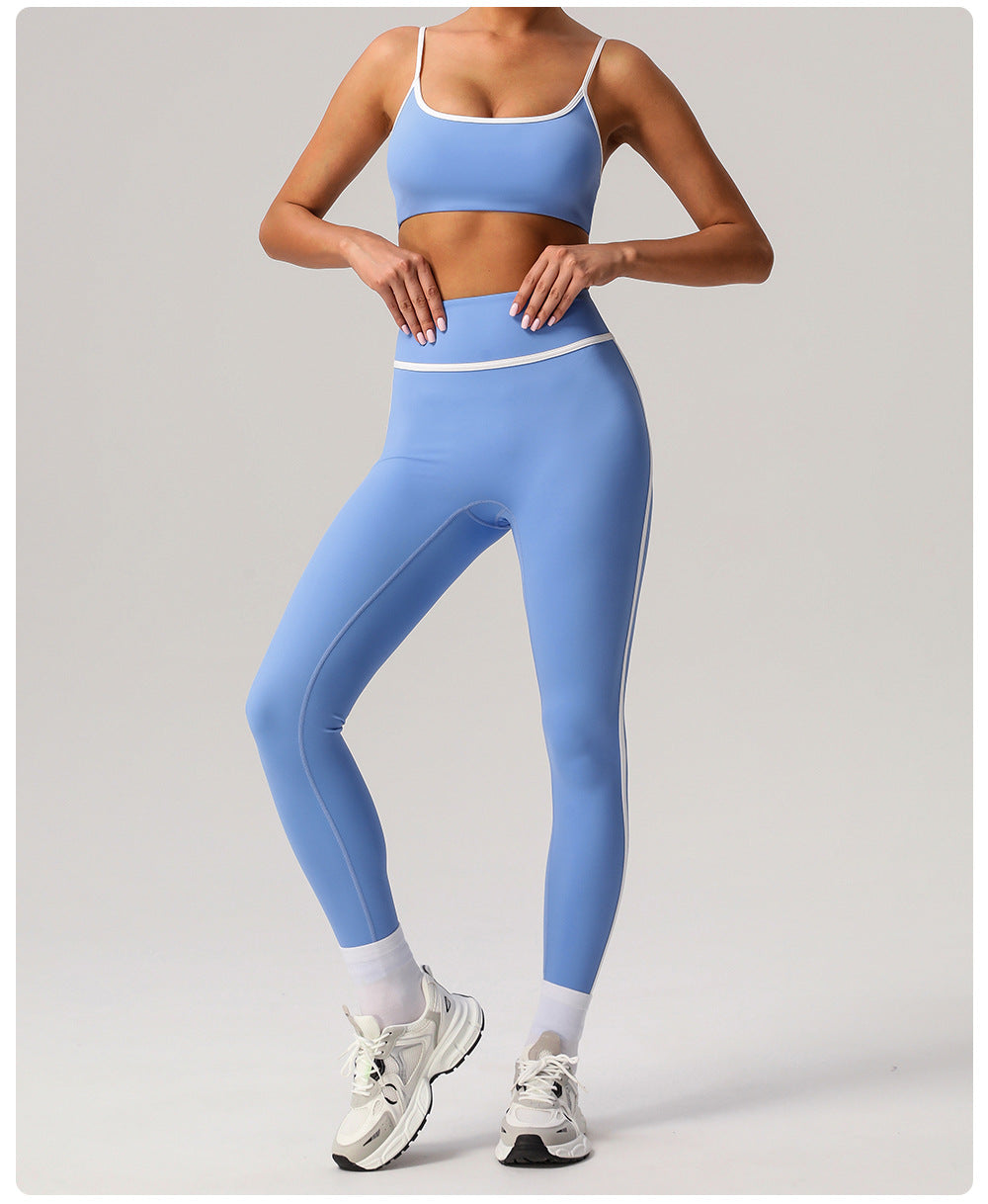 Contrast piping fitness set