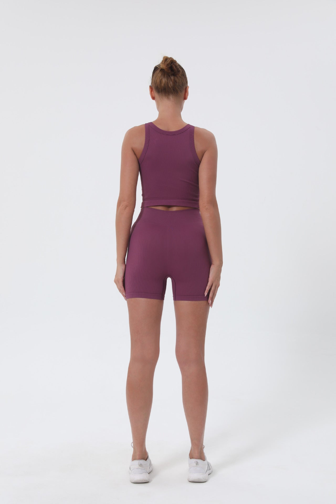 Medium support cropped vest