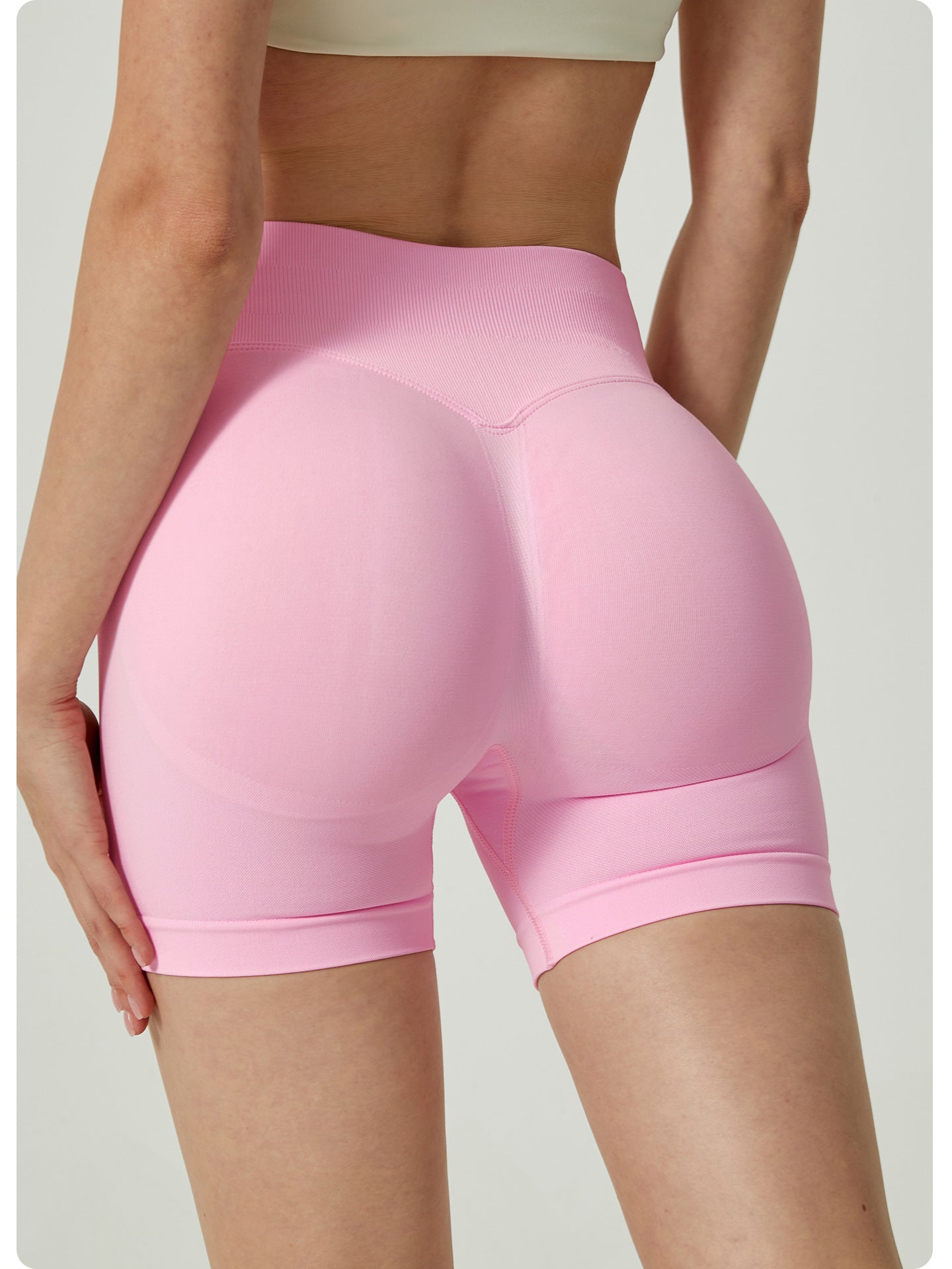Sculpting fitness shorts
