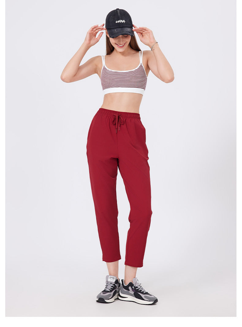 Stipe sports bra