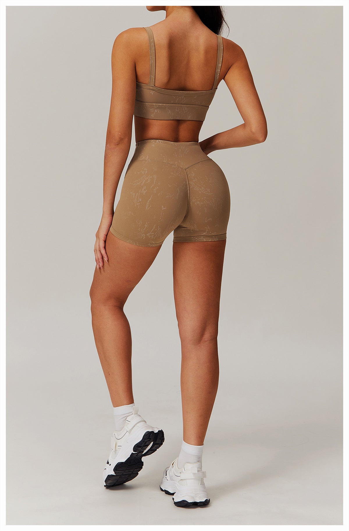 Printed sports hot pants