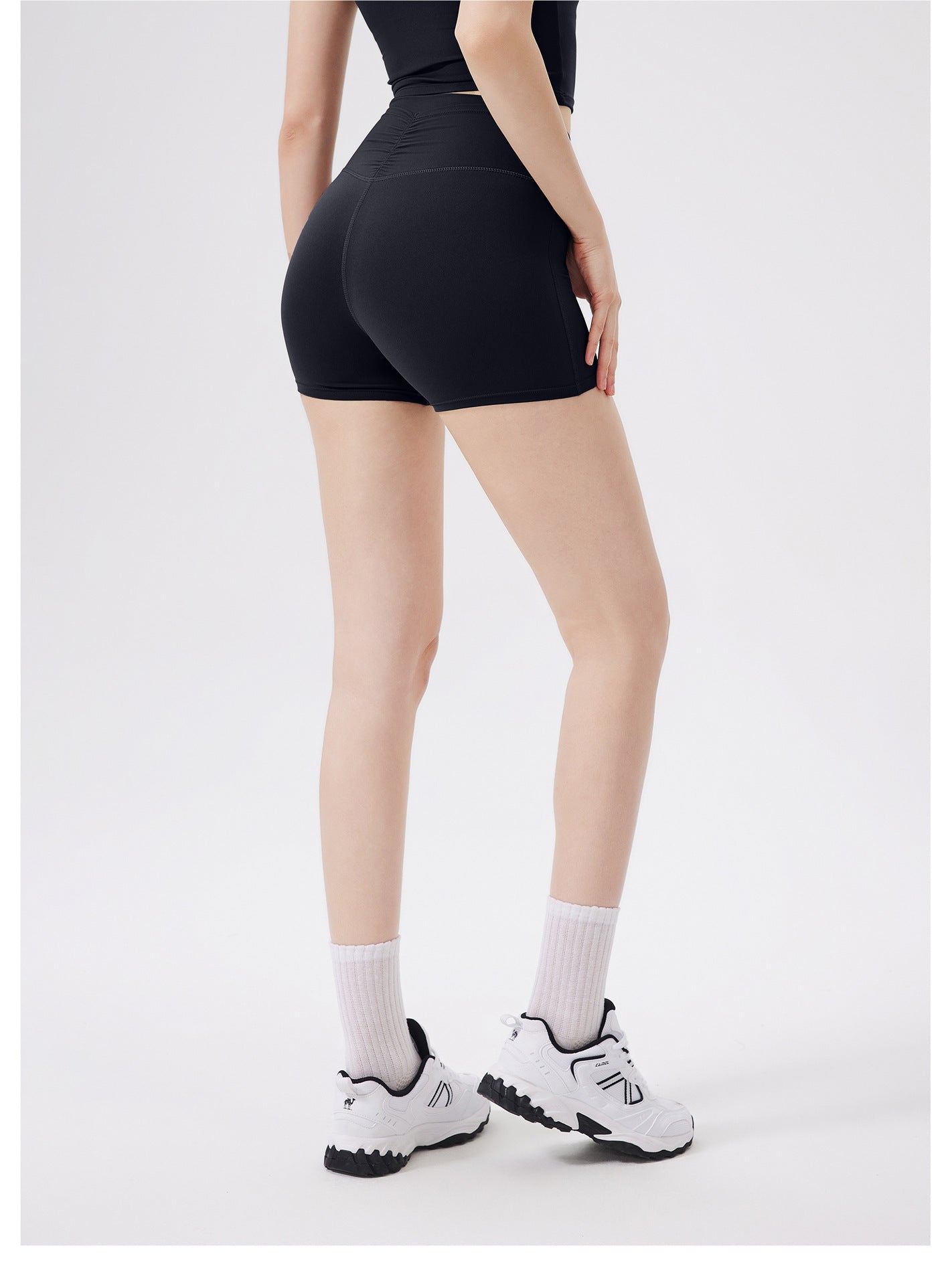 High waist hot pants