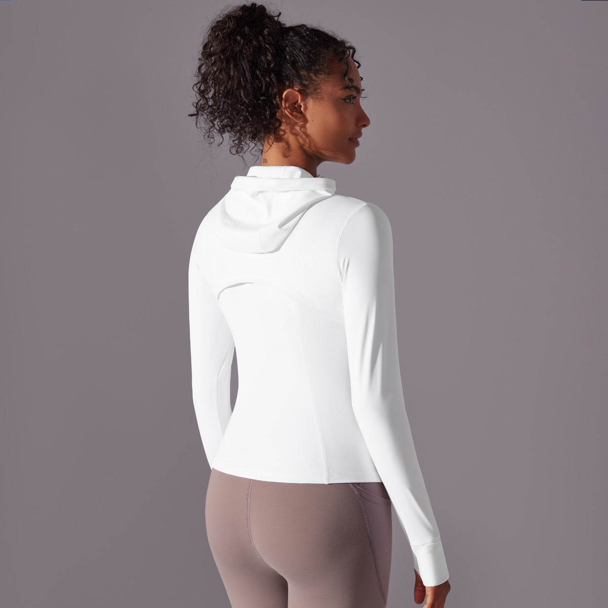 Breathable running hoodie
