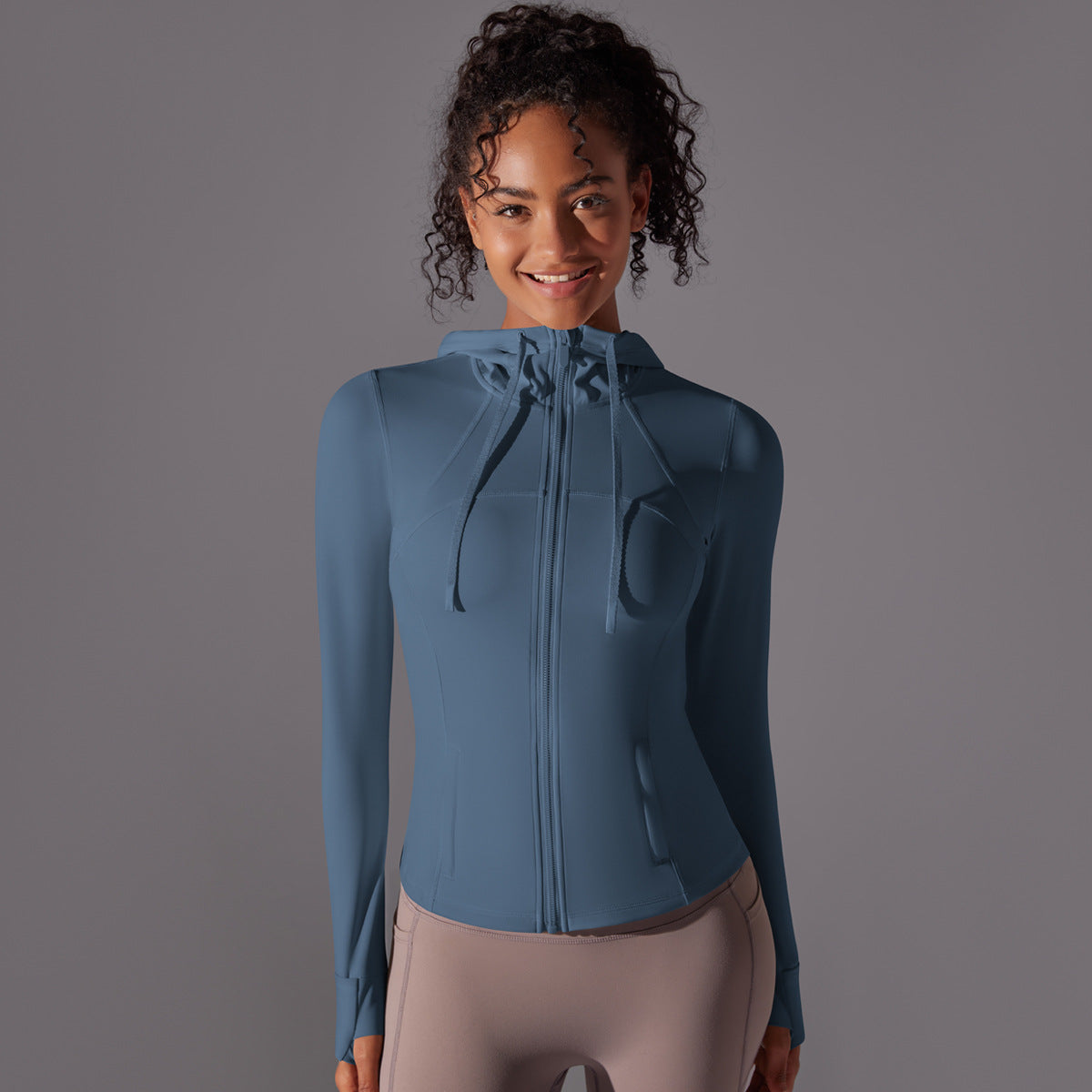 Breathable running hoodie