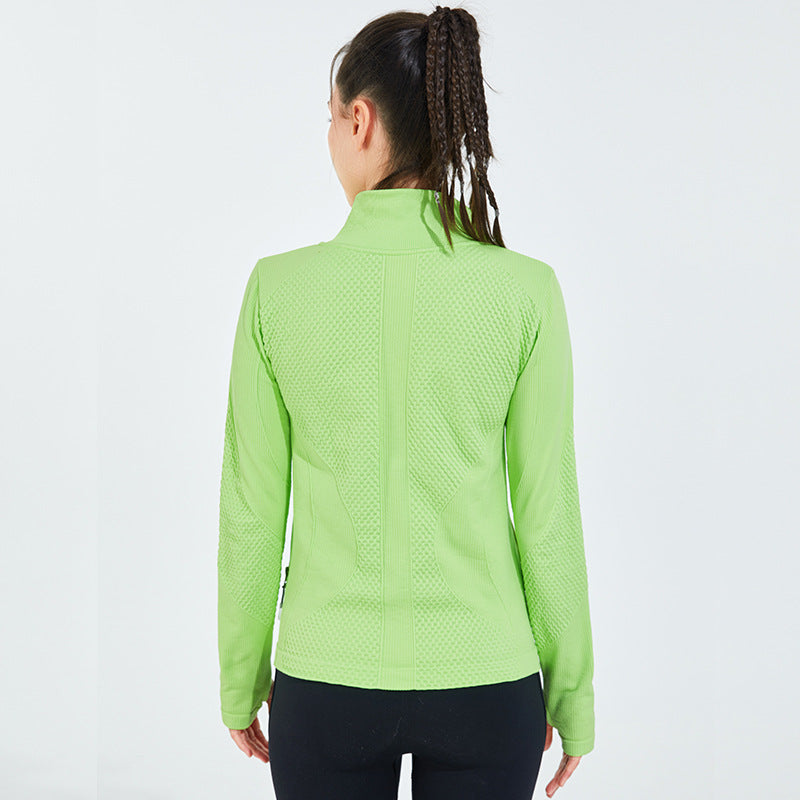 Fleece lined fitness top