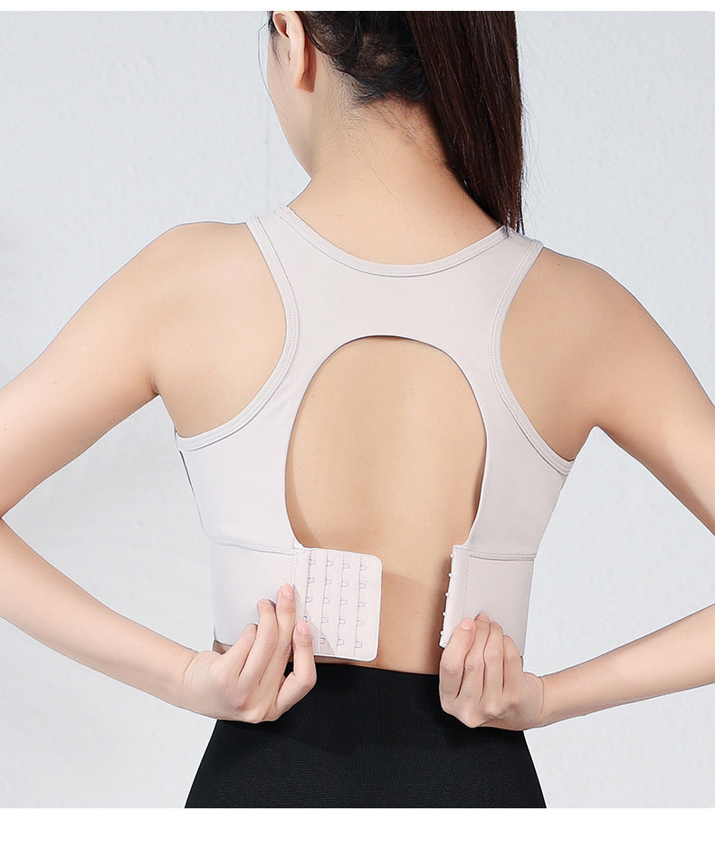 High support sports bra