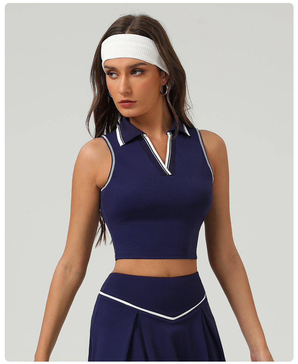 Jacquard detail cropped top