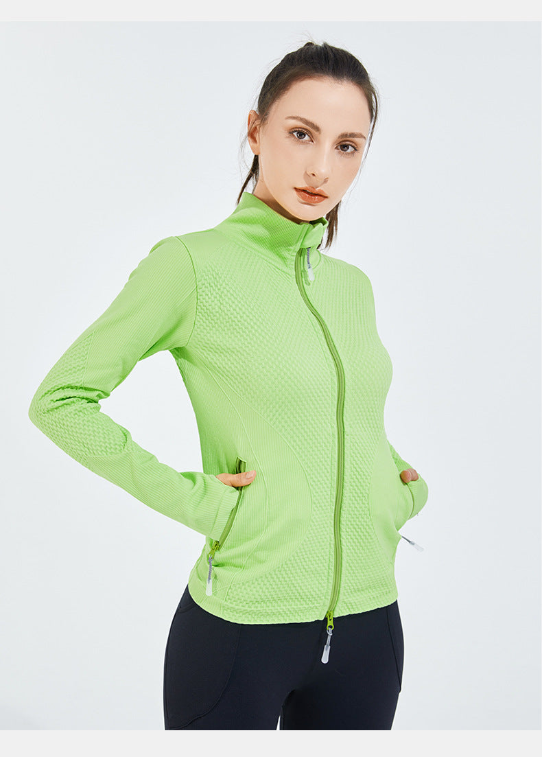 Fleece lined fitness top
