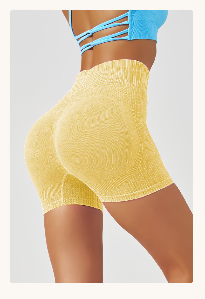 Ribbed hot pants