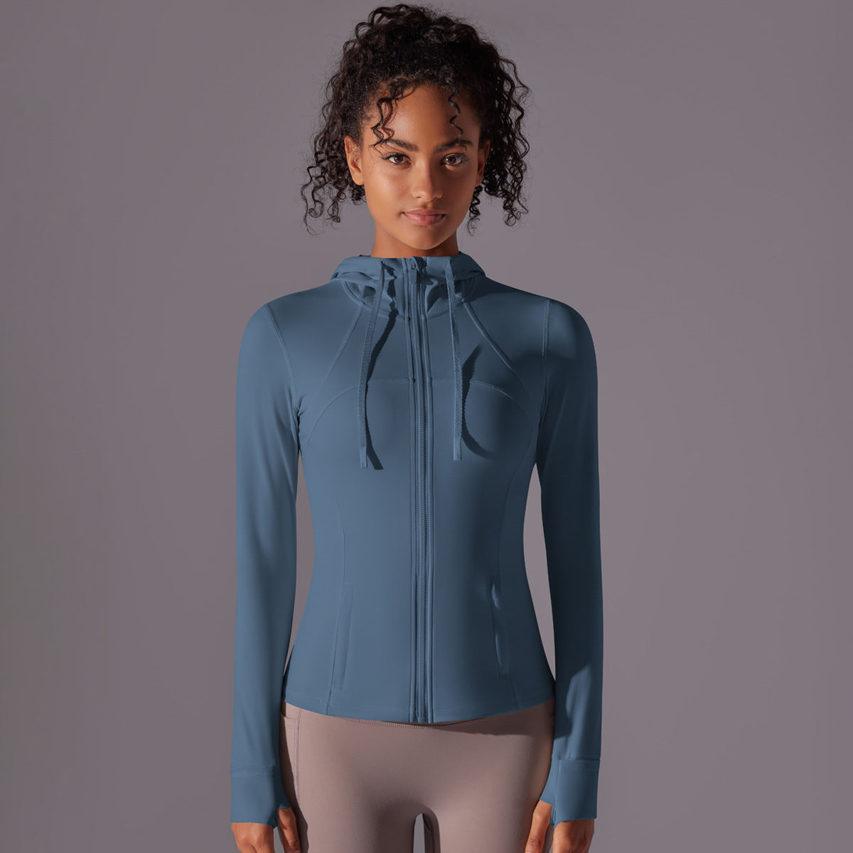 Breathable running hoodie