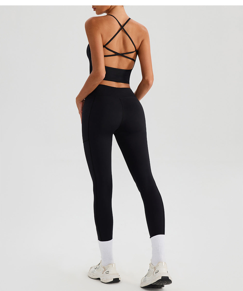 V waist leggings