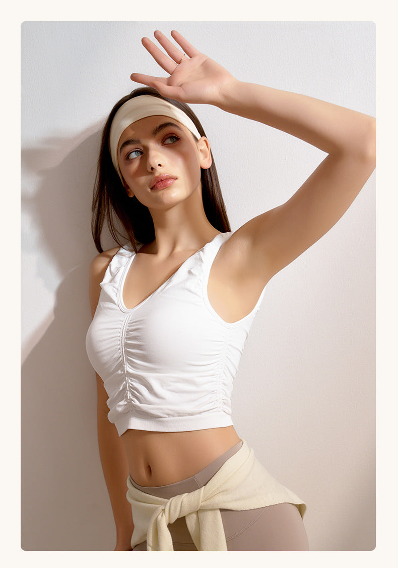 Gathered front top